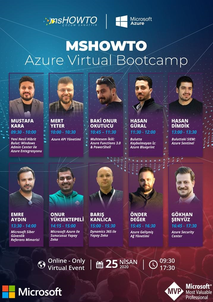 MsHowto - Azure Virtual BootCamp 2020